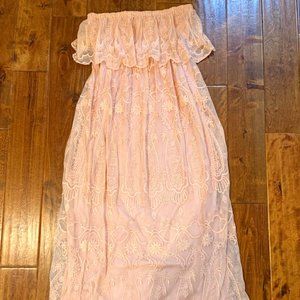 Forever 21 Off-Shoulder Maxi Dress